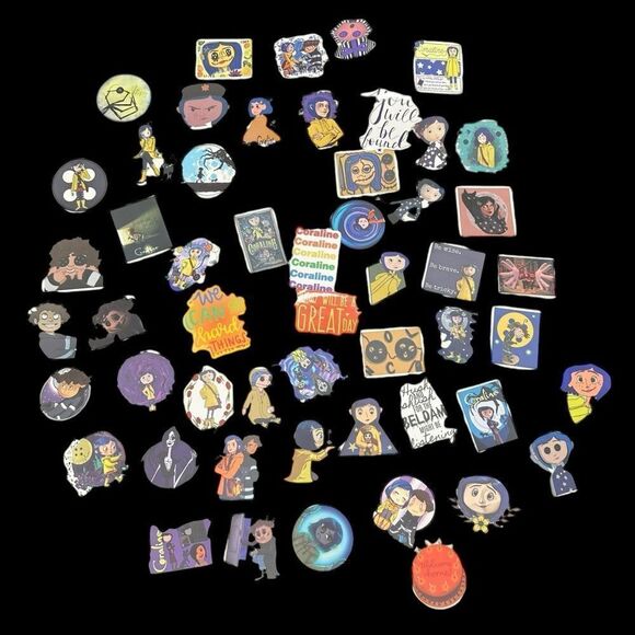 Coraline Stickers Collection (over 50) - Picture 3 of 5